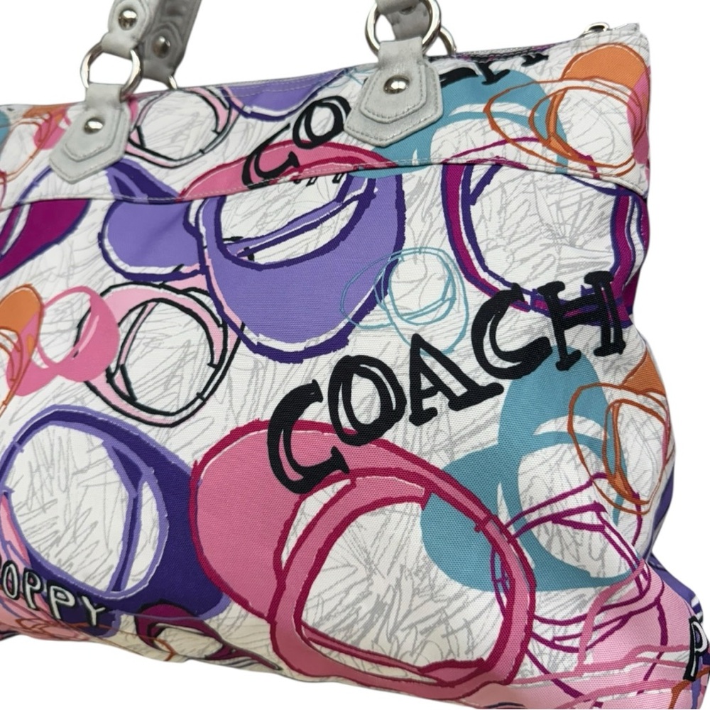 Coach Multicolor Poppy Tote Bag - Picture 6 of 14